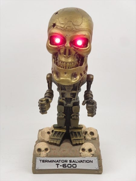 【ライト機能付】ターミネーター T600 ゴールド 2009年SDCC1008体限定 [ターミネーター・サルベーション] FUNKO(ファンコ) Wacky Wobbler