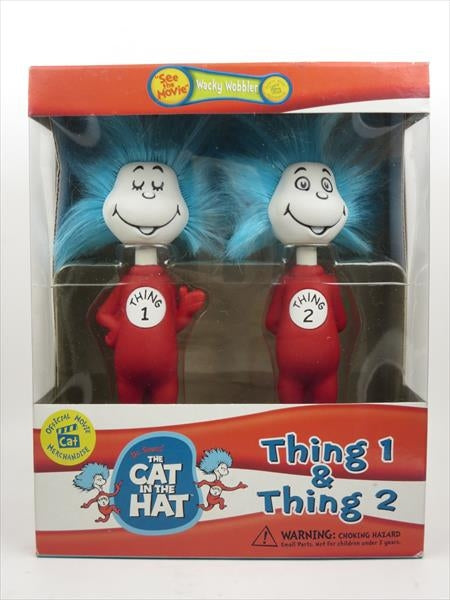 Thing1 & Thing2 [The cat in the hat] FUNKO(ファンコ) Wacky Wobbler(ワッキーワブラー) ボブルヘッド