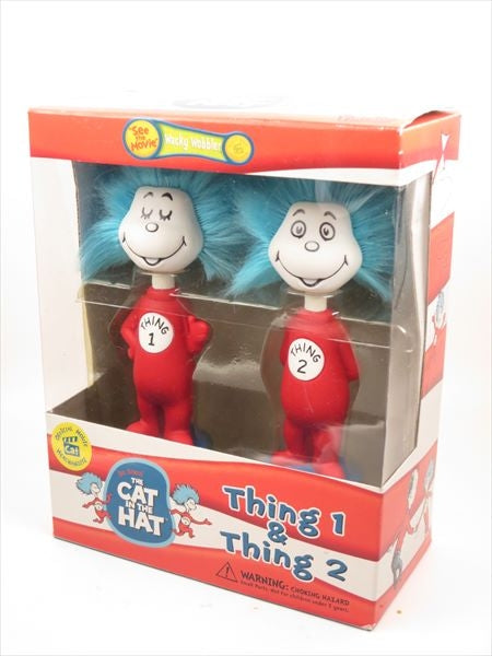 Thing1 & Thing2 [The cat in the hat] FUNKO(ファンコ) Wacky Wobbler(ワッキーワブラー) ボブルヘッド