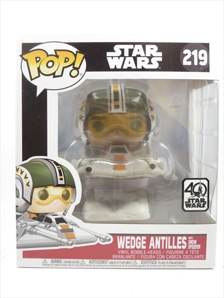 【折れ】 ウェッジ・アンティリーズ スノースピーダー [STARWARS(スターウォーズ)] FUNKO(ファンコ) POP! 219