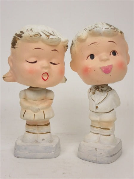 ボーイ＆ガール　キッシングバブル　KISSING BOBBLE　ヴィンテージ　ボブルヘッド　VINTAGE BOBBLE HEAD