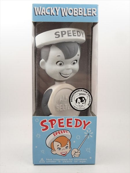スピーディー モノトーンver. [ALKA SELTZER] FUNKO(ファンコ) Wacky Wobbler(ワッキーワブラー) ボブルヘッド