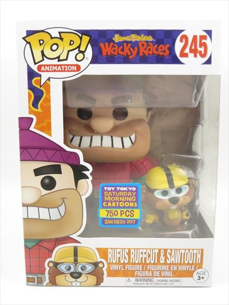 ドン・カッペ(ラファス・ラフカット)と甚平(ソートゥース) 2017年SDCC750体限定 [チキチキマシン猛レース] FUNKO(ファンコ) POP! ANIMATION 245