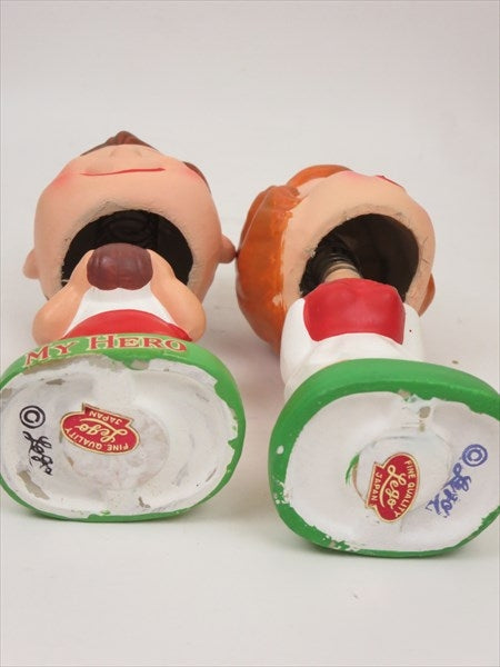 1960　ボーイ＆ガール　バスケットボール　キッシングバブル　KISSING BOBBLE　ヴィンテージ　ボブルヘッド　VINTAGE BOBBLE HEAD