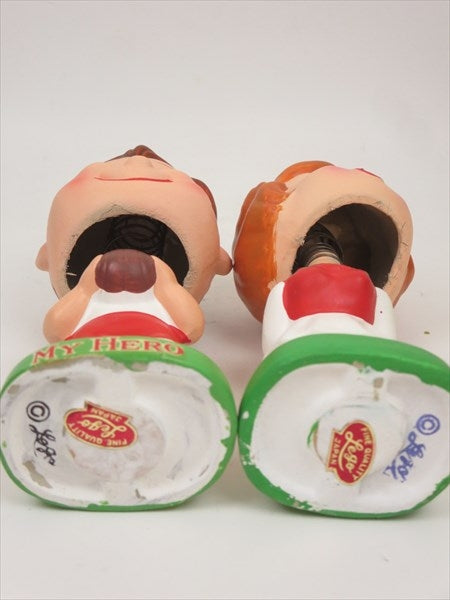 1960　ボーイ＆ガール　バスケットボール　キッシングバブル　KISSING BOBBLE　ヴィンテージ　ボブルヘッド　VINTAGE BOBBLE HEAD