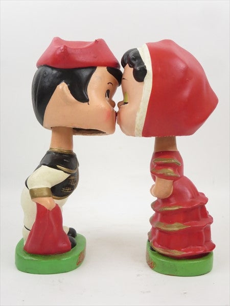 1960 ボーイ＆ガール スペイン＆ポルトガル キッシングバブル KISSING BOBBLE ヴィンテージ ボブルヘッド VINTAGE BOBBLE HEAD