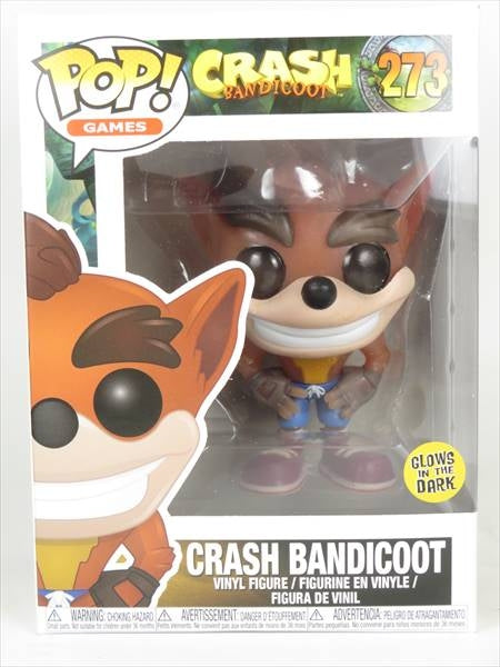クラッシュバンディクー 蓄光版 [CRASH BANDICOOT] FUNKO(ファンコ) POP! GAMES 273