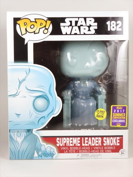 最高指導者スノーク 蓄光版 2017 SUMMER CONVENTION EXCLUSIVE [STARWARS(スターウォーズ)] FUNKO POP!(ファンコ) ボブルヘッド