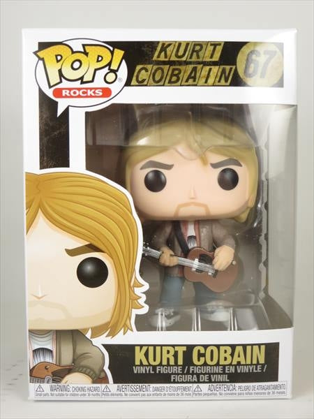 カート・コバーン 茶セーター [KURT COBAIN] FUNKO(ファンコ) POP! ROCKS 67