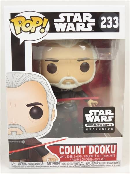【箱傷】 ドゥークー伯爵 SMUGGLER"S BOUNTY限定 [STARWARS(スターウォーズ)] FUNKO(ファンコ) POP! 233