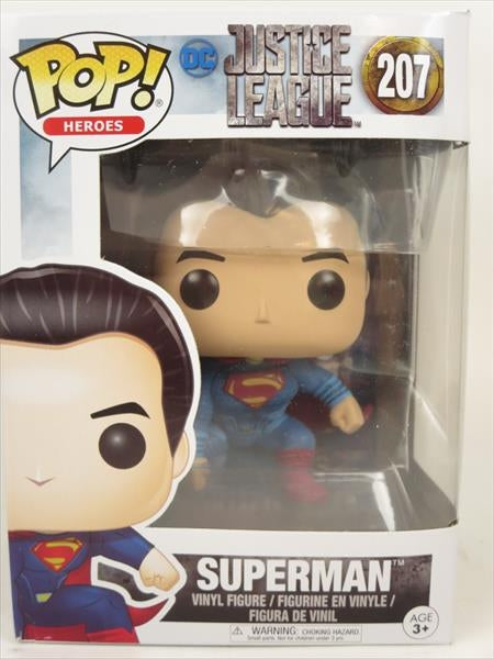 スーパーマン [ジャスティスリーグ(JUSTICE LEGAUE)] FUNKO(ファンコ) POP! HEROES 207