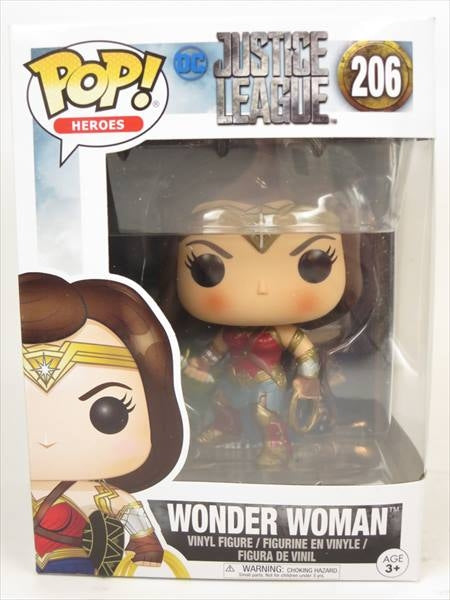 ワンダーウーマン [ジャスティスリーグ(JUSTICE LEGAUE)] FUNKO(ファンコ) POP! HEROES 206