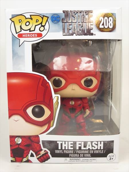 フラッシュ [ジャスティスリーグ(JUSTICE LEGAUE)] FUNKO(ファンコ) POP! HEROES 208