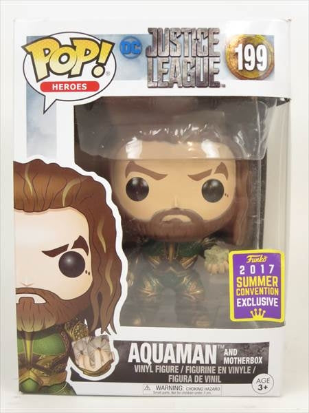アクアマン 2017年SUMMER CONVENTION限定 [ジャスティスリーグ(JUSTICE LEGAUE)]FUNKO(ファンコ) POP! HEROES 199