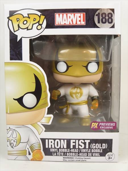 アイアン・フィスト ゴールド 限定版 [MARVEL] FUNKO(ファンコ) POP! 188