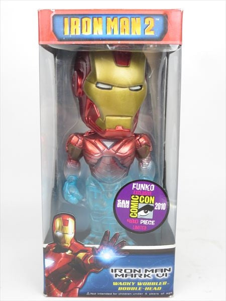 アイアンマン2 2010年SDCC480体限定 フェーディング FUNKO(ファンコ) Wacky Wobbler(ワッキーワブラー) ボブルヘッド