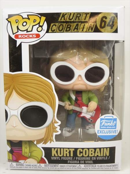 カート・コバーン サングラスバージョン FUNKOショップ限定版 [KURT COBAIN] FUNKO(ファンコ) POP! ROCKS 64