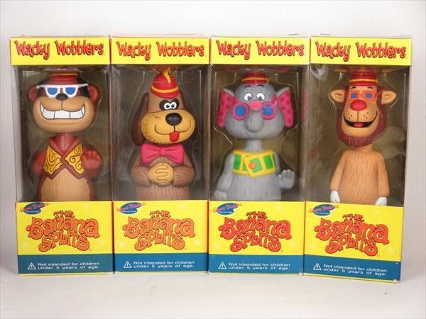 4体セット [バナナスプリット] FUNKO(ファンコ) Wacky Wobbler(ワッキーワブラー) ボブルヘッド