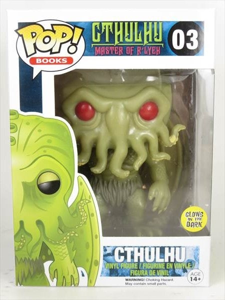 クトゥルフ 蓄光版 [ハワード・フィリップス・ラヴクラフト] FUNKO(ファンコ) POP! BOOKS 03