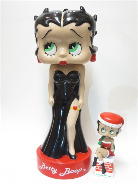 ジャイアントベティ ブラックドレス [BETTY BOOP(ベティ・ブープ)] FUNKO(ファンコ) Giant Wacky Wobbler(ワッキーワブラー) ボブルヘッド