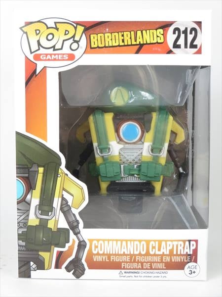 コマンドー クラップトラップ [ボーダーランズ(BORDERLANDS)] FUNKO(ファンコ) POP! GAMES 212