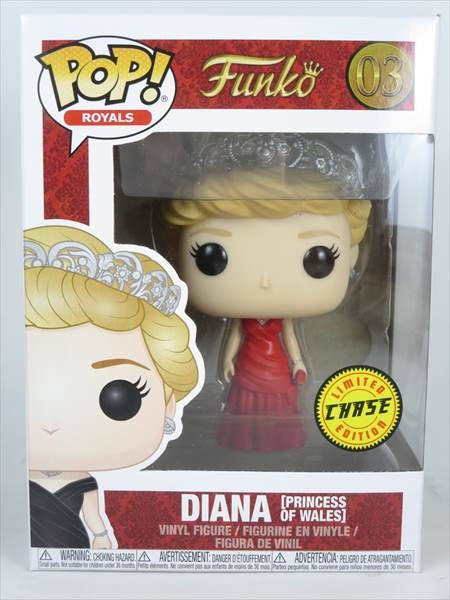 ダイアナ妃 レッドドレス CHASE [Funko] FUNKO(ファンコ) POP! ROYALS 03