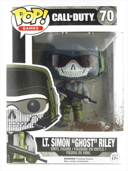 サイモン“ゴースト”ライリー [コールオブデューティー(Call of Duty: Modern Warfare 2)] FUNKO(ファンコ) POP! GAMES 70