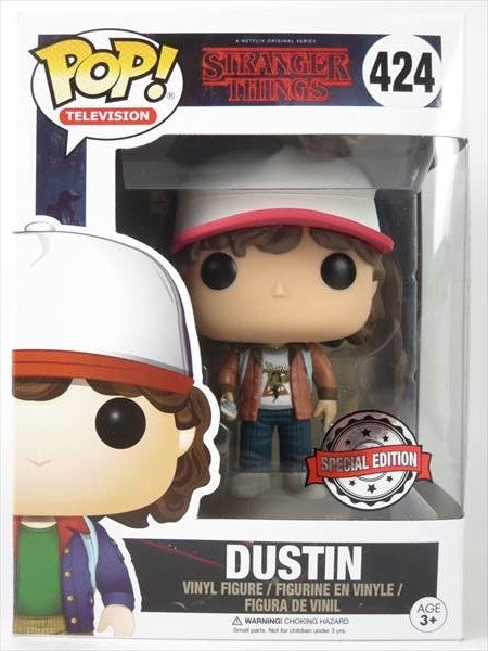 ダスティン ブラウンジャケット [ストレンジャーシングス] FUNKO(ファンコ) POP! TELEVISION 424