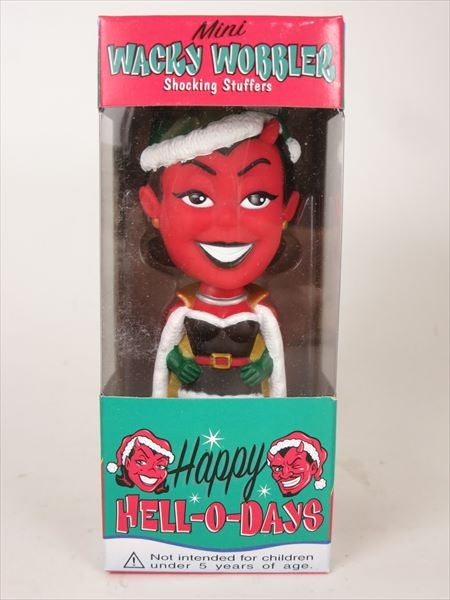 デモニク ホリデー ミニ FUNKO(ファンコ) Wacky Wobbler(ワッキーワブラー) ボブルヘッド