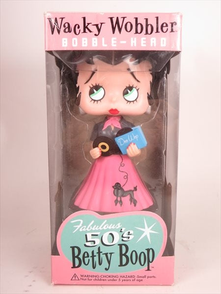 1950'sベティ [BETTY BOOP(ベティ・ブープ)] FUNKO(ファンコ) Wacky Wobbler(ワッキーワブラー) ボブルヘッド