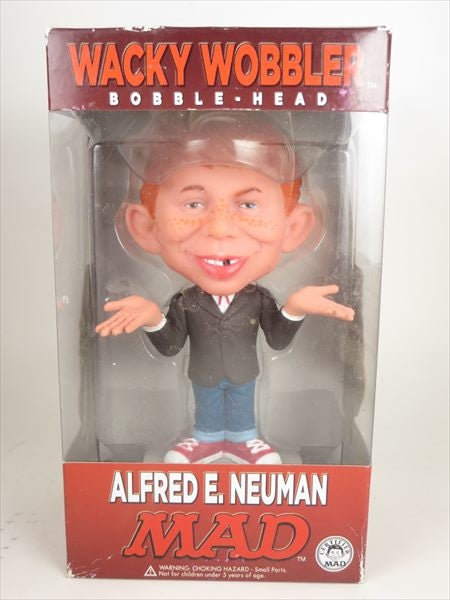 アルフレッド・ニューマン MAD FUNKO(ファンコ) Wacky Wobbler(ワッキーワブラー) ボブルヘッド