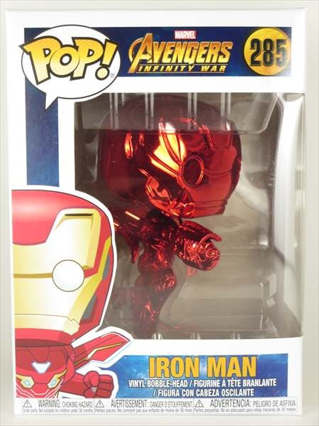 アイアンマン クロム版 [Avengers(アベンジャーズ・インフィニティウォー)] FUNKO(ファンコ) POP! 285