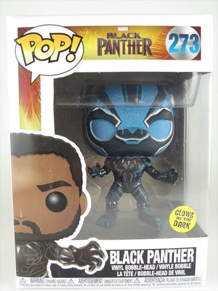 ブラックパンサー 蓄光版 [ブラックパンサー] FUNKO POP!(ファンコ) ボブルヘッド