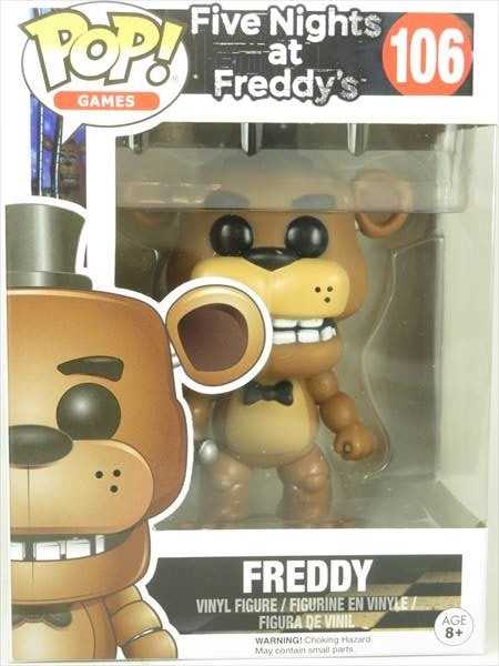 フレディ [ファイブナイツアットフレディーズ(Five Nights at Freddy's)] FUNKO(ファンコ) POP! GAMES 106