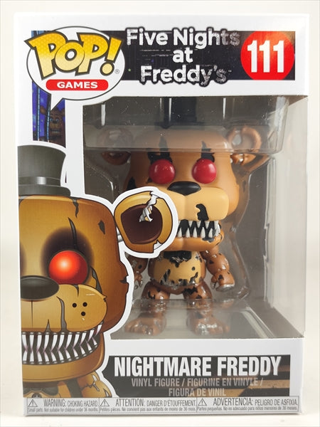 ナイトメアフレディ [ファイブナイツアットフレディーズ(Five Nights at Freddy's)] FUNKO(ファンコ) POP! GAMES 111