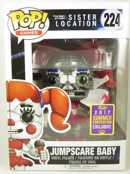 ジャンプスケア・ベイビー 2017年SUMMER CONVENTION限定 [ファイブナイツアットフレディーズ(Five Nights at Freddy's)] FUNKO(ファンコ) POP! GAMES 224