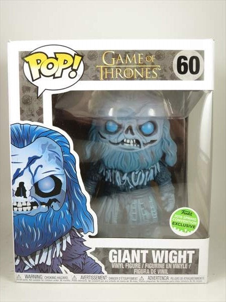 巨人ホワイトウォーカー 2018年SPRING CONVENTION限定 [Game of Thrones(ゲームオブスローンズ)] FUNKO(ファンコ) POP! 60