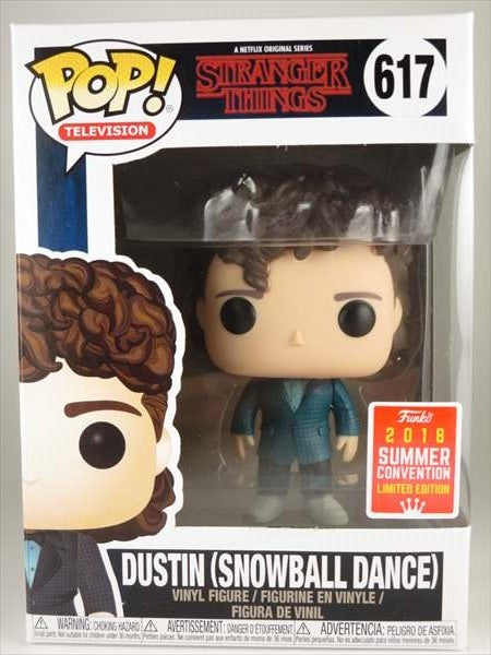 ダスティン スノーボールダンス 2018SUMMER CONVENTION限定 [ストレンジャーシングス] FUNKO(ファンコ) POP! TELEVISION 617
