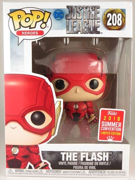 フラッシュ 2018年SUMMER CONVENTION限定 [ジャスティスリーグ(JUSTICE LEGAUE)] FUNKO(ファンコ) POP! HEROES 208
