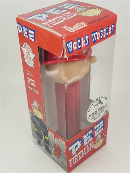 ファイヤーマン [PEZ(ペッツ)] FUNKO(ファンコ) Wacky Wobbler(ワッキーワブラー) ボブルヘッド