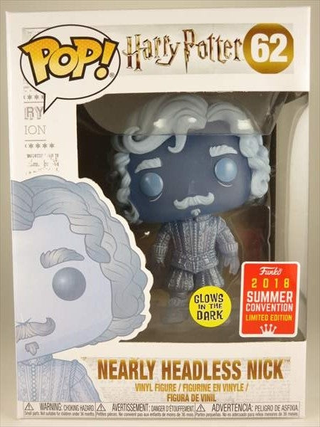 ほとんど首無しニック 蓄光版 2018年SUMMER CONVENTION限定 [ハリーポッター(Harry Potter)] FUNKO(ファンコ) POP! 62