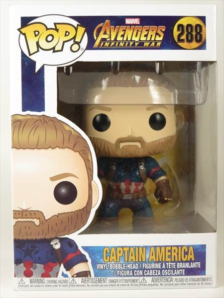キャプテンアメリカ [Avengers(アベンジャーズ・インフィニティウォー)] FUNKO(ファンコ) POP! 288