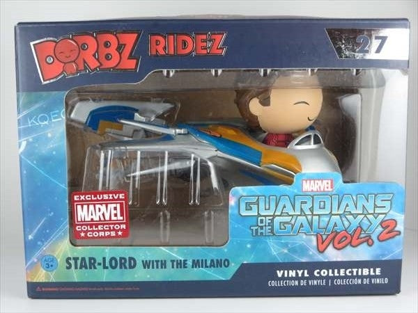 ミラノ号に乗ったスターロード MARVEL COLLECTOR CORP限定版 [ガーディアンズオブザギャラクシー VOL.2] FUNKO DORBZ(ファンコ ドーブズ) 27