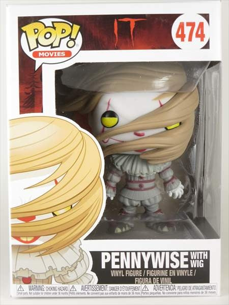 ペニーワイズ  ウィッグ [IT それが見えたら終わり チャプター1] FUNKO(ファンコ) POP! MOVIES 474
