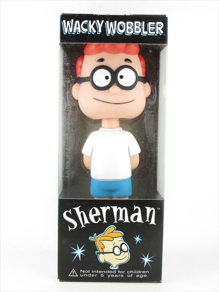 シャーマン [THE MR. PEABODY AND SHERMAN(ミスター・ピーボディ＆シャーマン)] FUNKO(ファンコ) Wacky Wobbler(ワッキーワブラー) ボブルヘッド