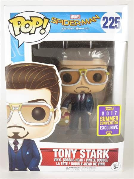 トニー・スターク 2017年SUMMER CONVENTION限定 [スパイダーマンホームカミング] FUNKO(ファンコ) POP! 225