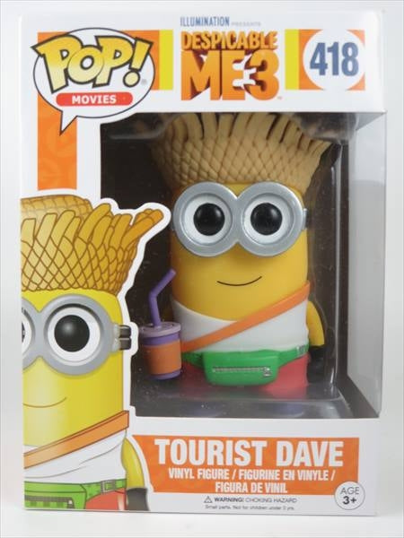 デーブ ツーリスト版 [怪盗グルーのミニオン大脱走(DESPICABLE ME3)] FUNKO(ファンコ) POP! MOVIES 418