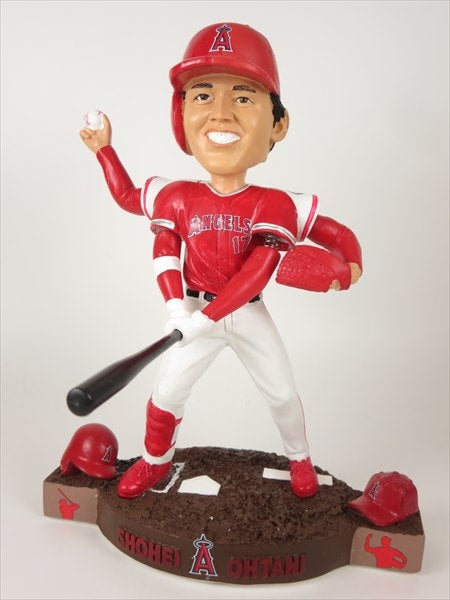 大谷翔平 二刀流分身の術 ロサンゼルス・エンゼルス ボブルヘッド