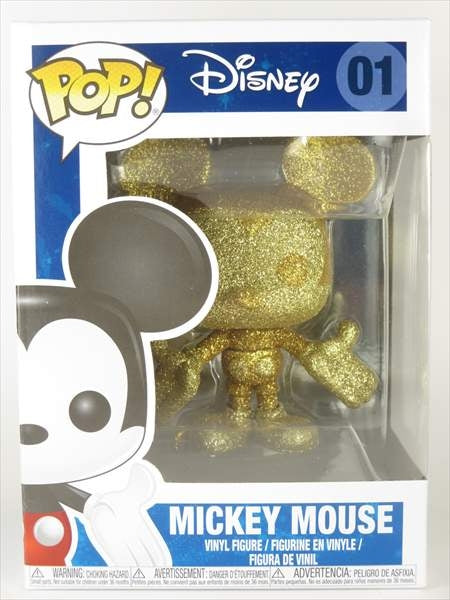 ミッキー ゴールドグリッター版 [Disney(ディズニー)] FUNKO(ファンコ) POP! 01