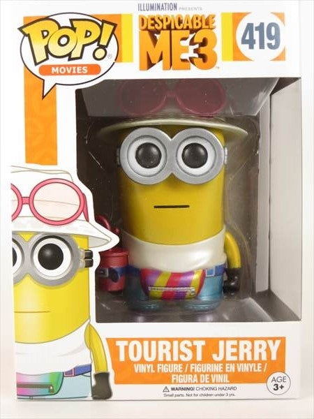 ジェリー ツーリスト版 メタリック [怪盗グルーのミニオン大脱走(DESPICABLE ME3)] FUNKO(ファンコ) POP! MOVIES 419